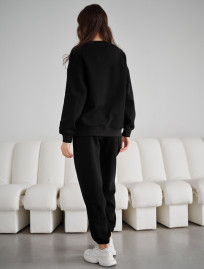 Trening de damă Staff kora black oversize fleece
