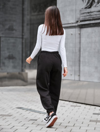 Pantaloni de trening de damă Staff nova black fleece