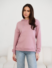 Hanorac de damă Staff vin powder oversize