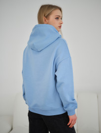 Hanorac de damă Staff vin light blue oversize