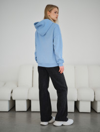 Hanorac de damă Staff vin light blue oversize