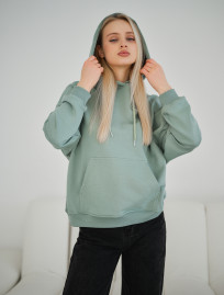 Hanorac de damă Staff vin mint oversize