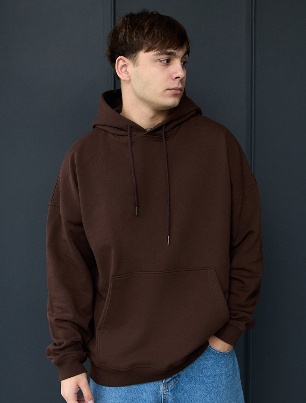 Hanorac Staff brown oversize
