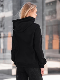 Hanorac de damă Staff vin black oversize