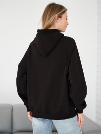 Hanorac de damă Staff am black oversize