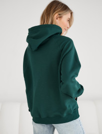 Hanorac de damă Staff am green oversize