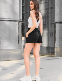 Pantaloni scurți Staff vi black