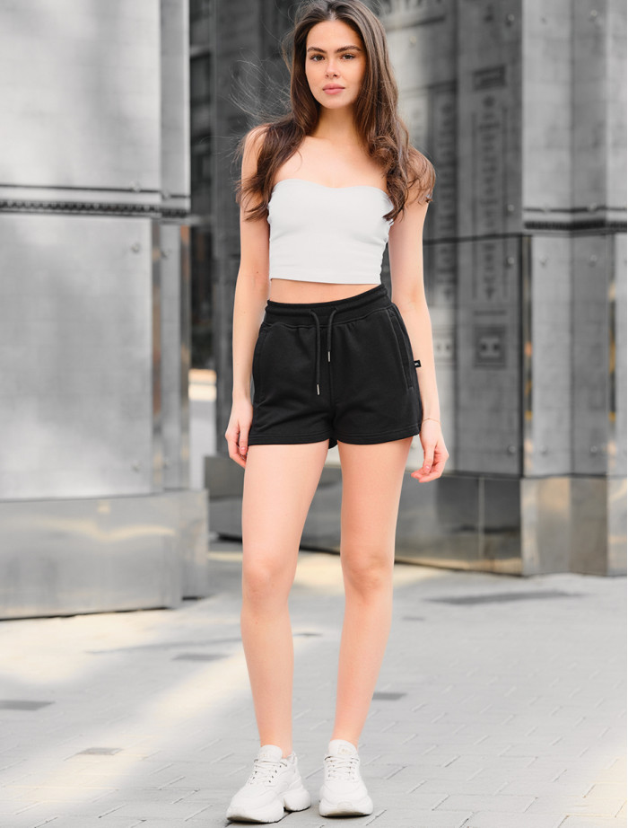 Pantaloni scurți Staff vi black