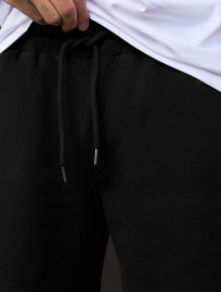 Pantaloni scurți tricotați Staff ro black