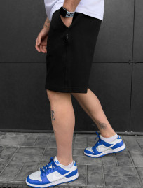 Pantaloni scurți tricotați Staff ro black