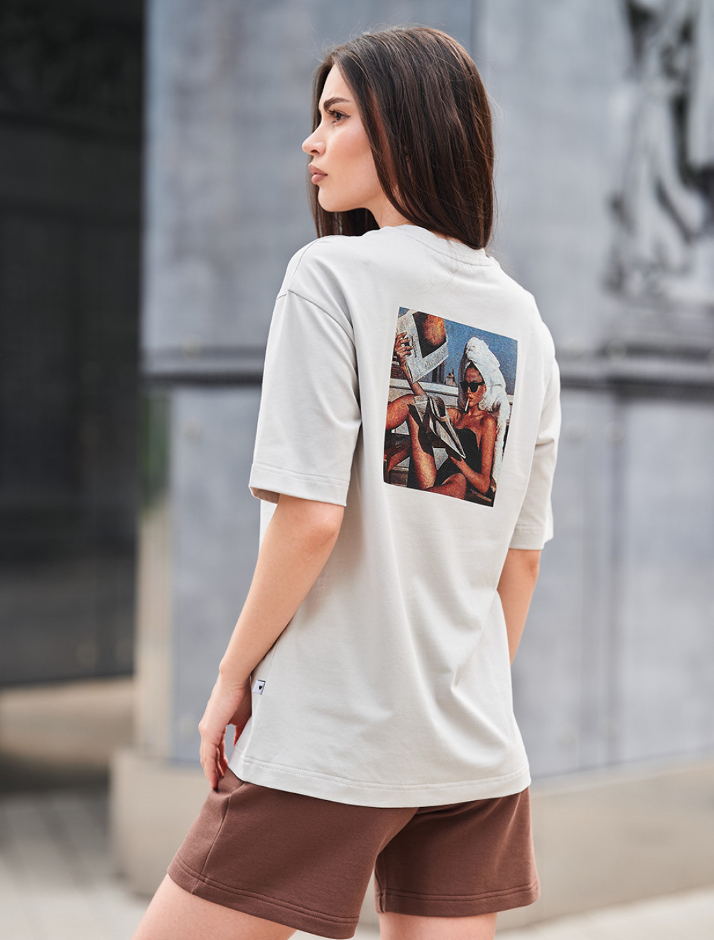 Tricou de damă Staff relax oversize