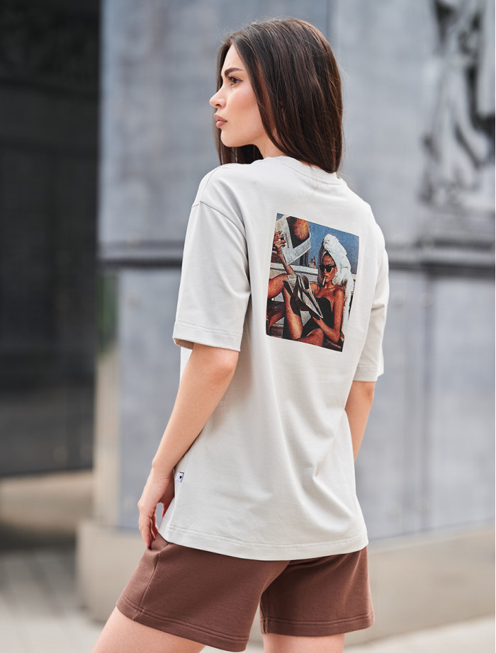 Tricou de damă Staff relax oversize