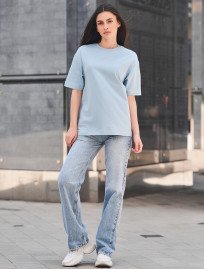 Tricou de damă  Staff heart oversize