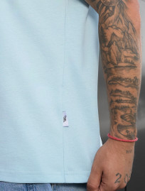 Tricou Staff light blue