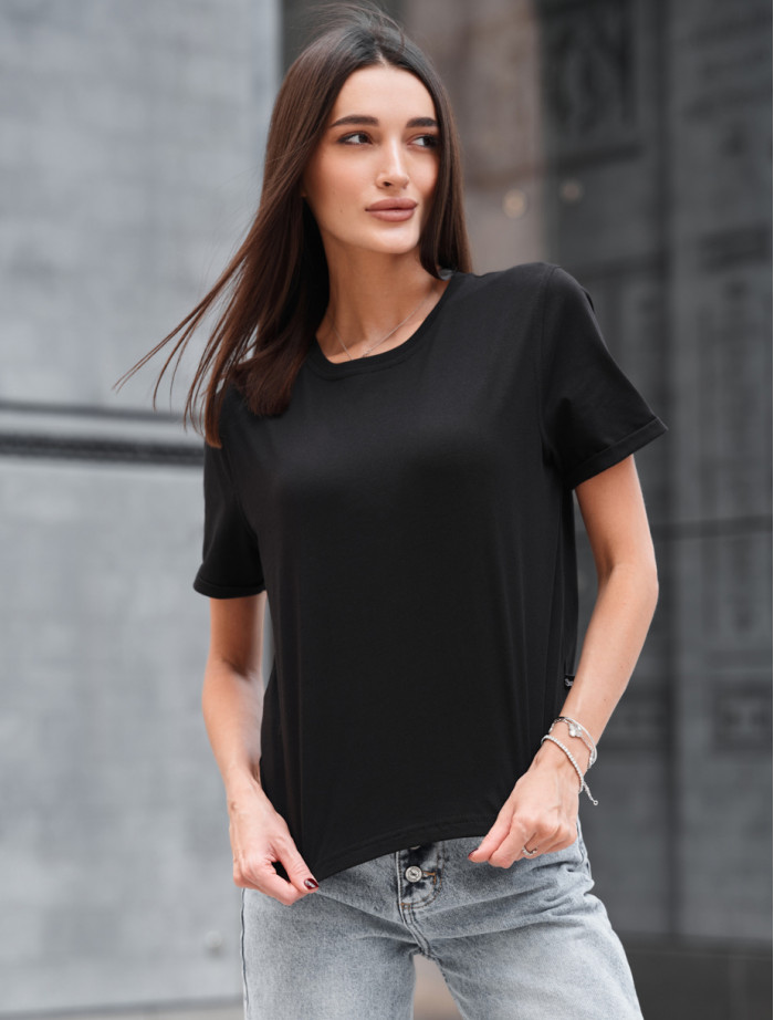 Tricou de damă Staff cap black