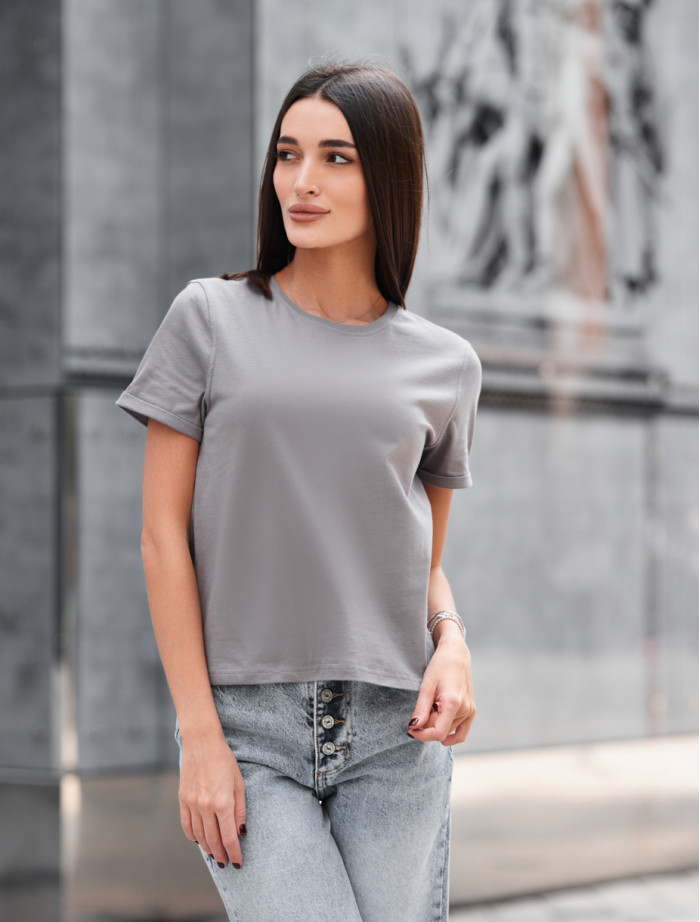 Tricou de damă Staff cap gray