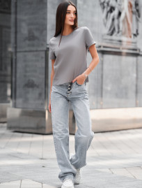Tricou de damă Staff cap gray