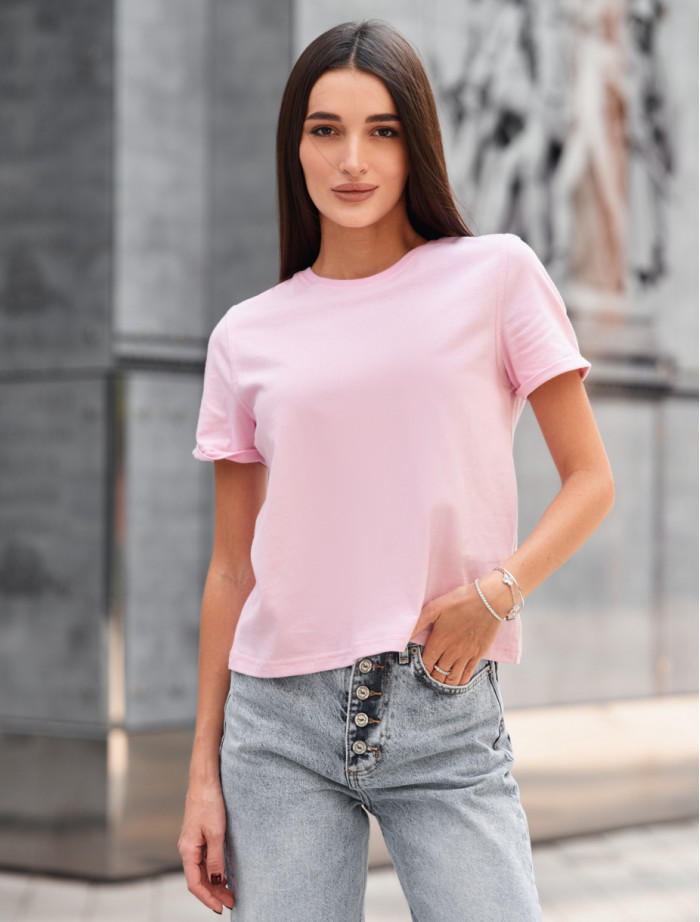 Tricou de damă Staff cap pink