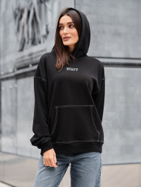 Hanorac de damă Staff ue black oversize