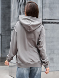 Hanorac de damă Staff ue gray oversize