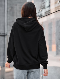 Hanorac de damă Staff amo black logo oversize