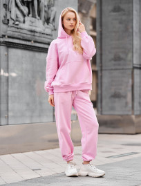 Costum de trening de damă Staff po pink oversize