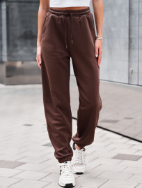 Pantaloni de trening de damă Staff flexi brown
