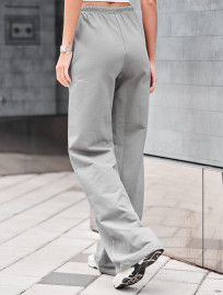 Pantaloni de damă Staff pa light gray