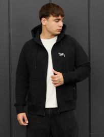 Hanorac Staff black logo zip