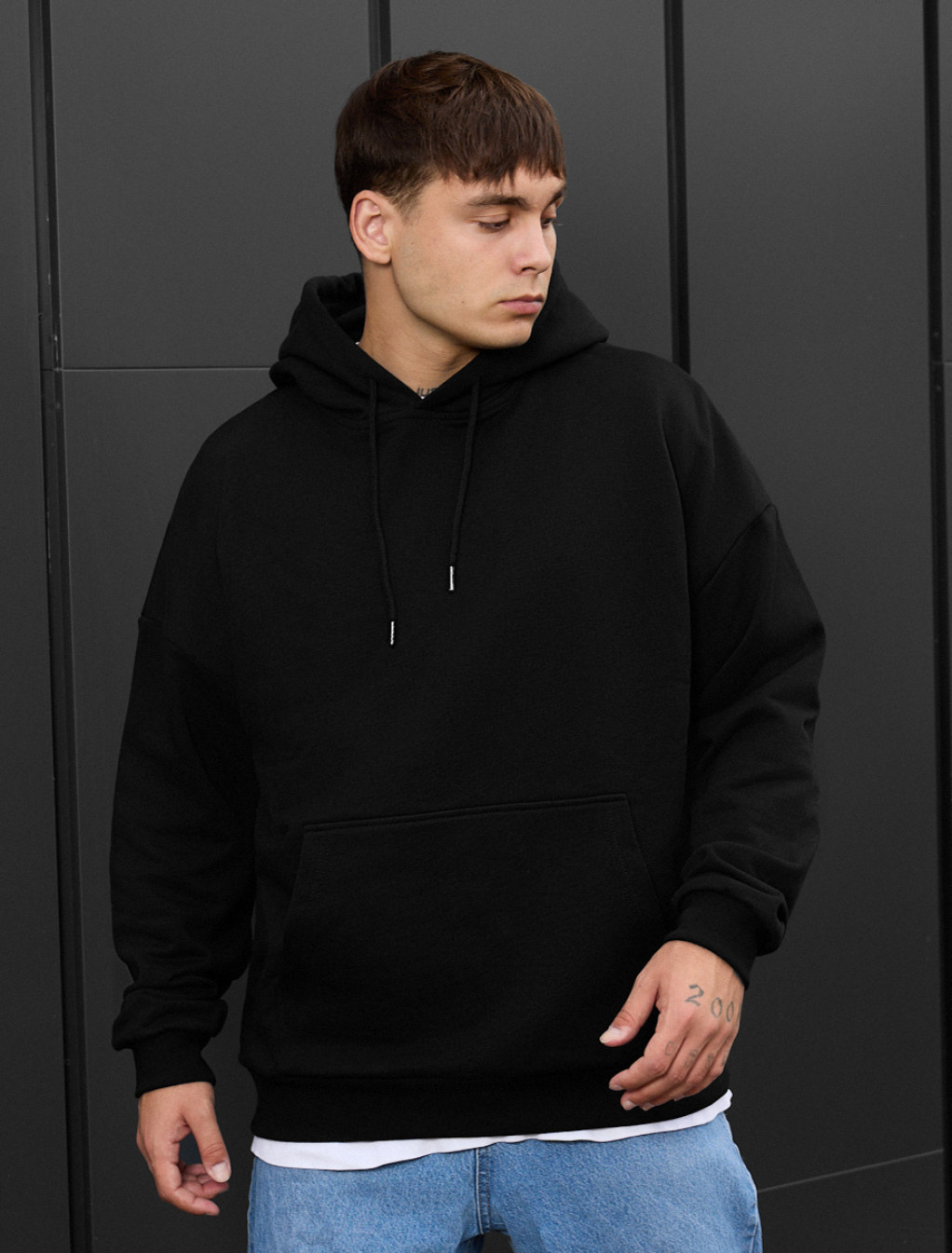 Hanorac Staff black oversize