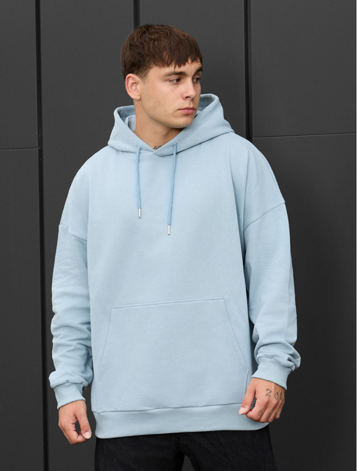 Hanorac Staff light blue oversize