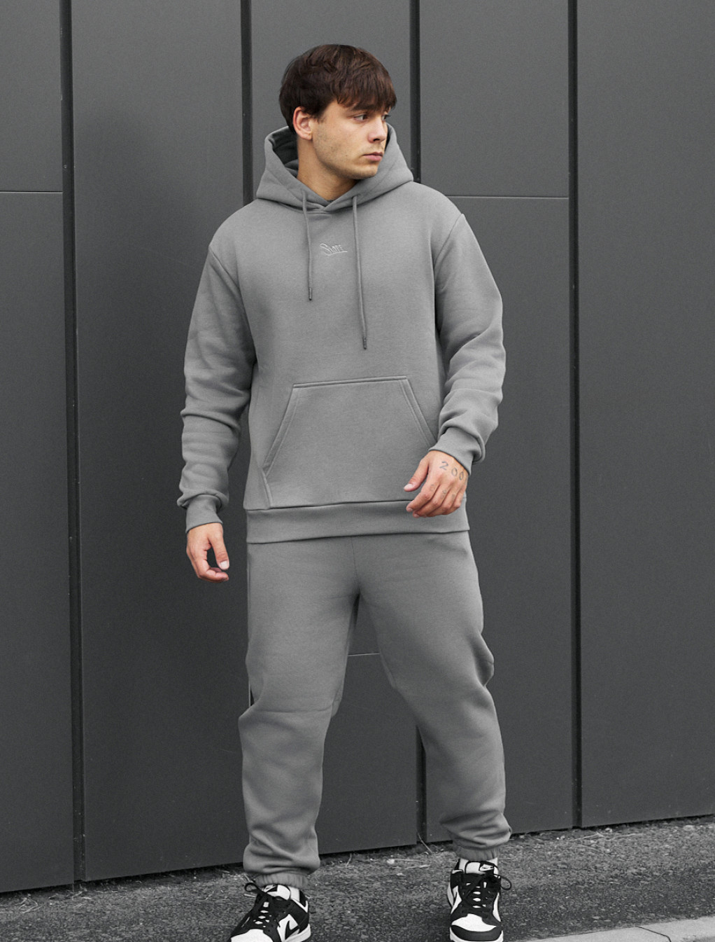 Costum de trening Staff fiv gray fleece
