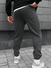 Pantaloni de trening  Staff fad dark gray fleece