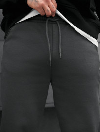 Pantaloni de trening  Staff fad dark gray fleece