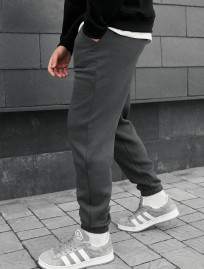 Pantaloni de trening  Staff fad dark gray fleece