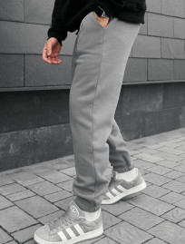 Pantaloni de trening Staff fad gray fleece