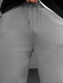 Pantaloni de trening Staff fad gray fleece