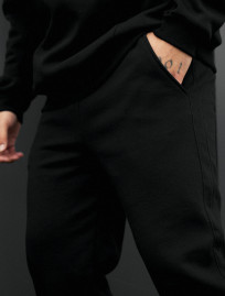 Costum de trening Staff bel black oversize fleece