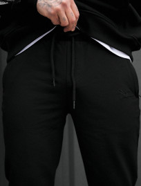 Pantaloni de trening Staff go logo black