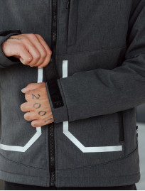 Geacă Staff cu soft shell graphite