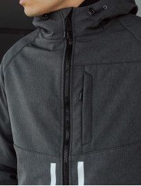 Geacă Staff cu soft shell graphite