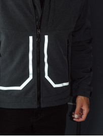 Geacă Staff cu soft shell graphite