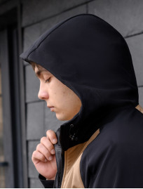 Geacă Staff soft shell ob beige & black