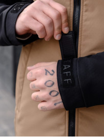 Geacă Staff soft shell ob beige & black