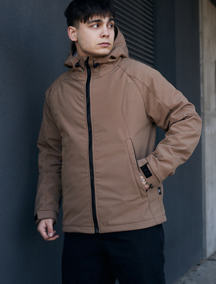 Geacă Staff soft shell ob brown