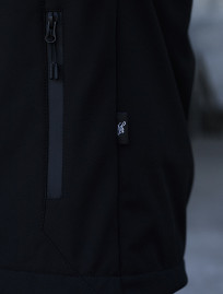 Geacă Staff soft shell bo gray melange & black