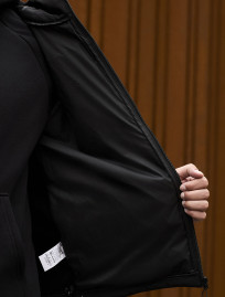 Geacă Staff soft shell bo black reflective