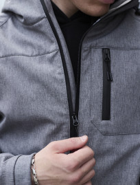 Geacă Staff soft shell bo gray melange