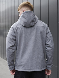 Geacă Staff soft shell bo gray melange