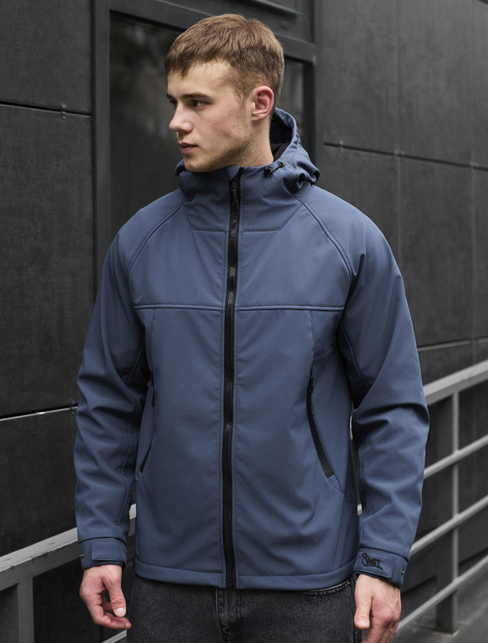 Geacă Staff soft shell pu navy